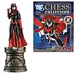 Batman Batwoman White Rook Chess Piece with Magazine